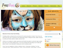 Tablet Screenshot of funnyfaces.ie
